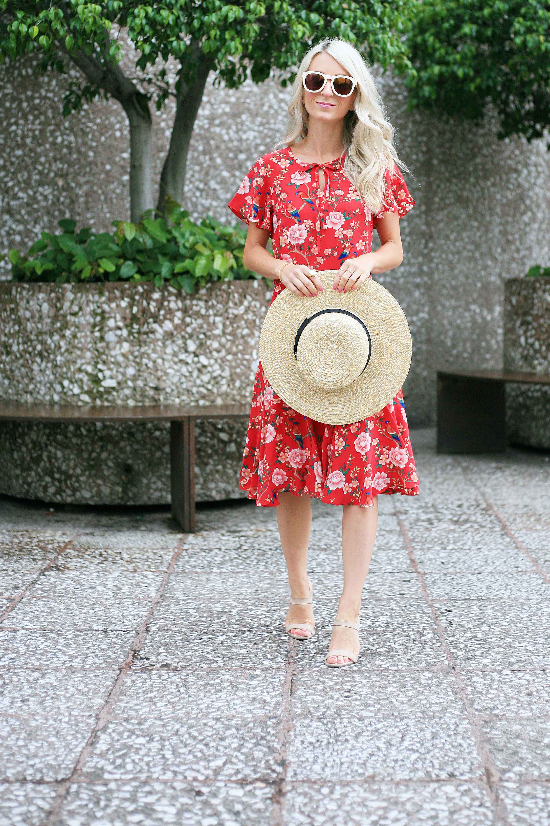 alannah hill red dress