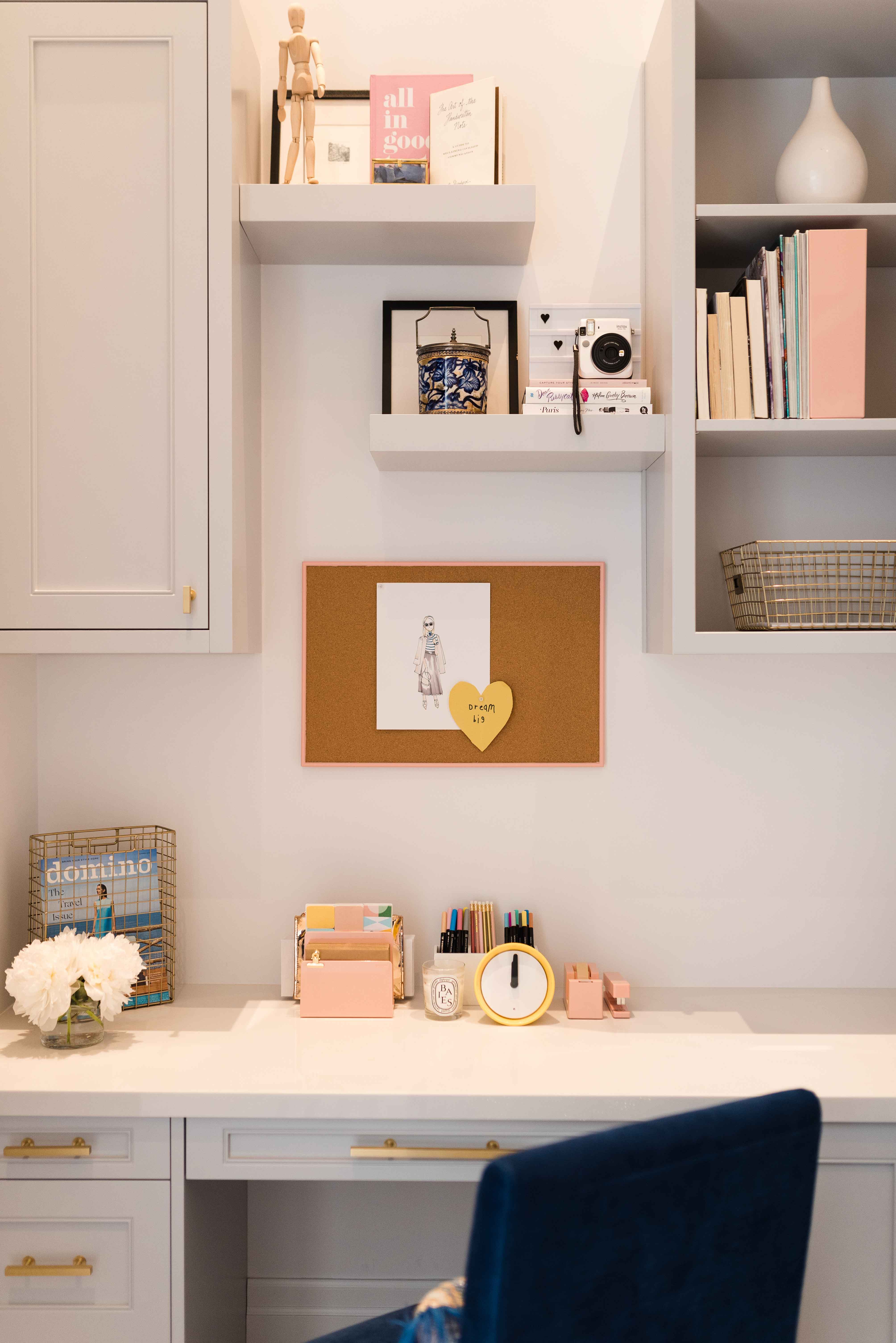 blogger home office reveal