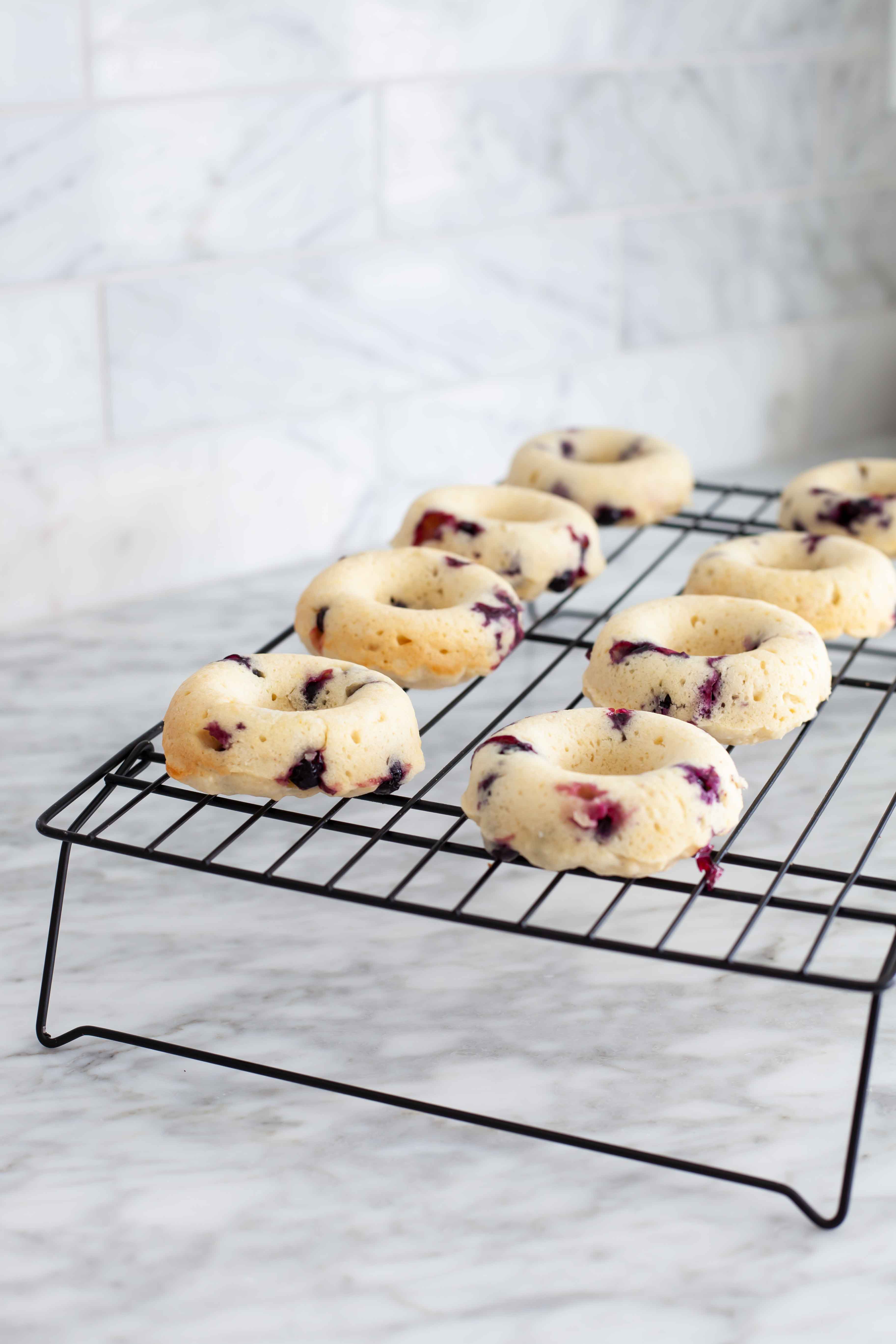 Blueberry Donuts