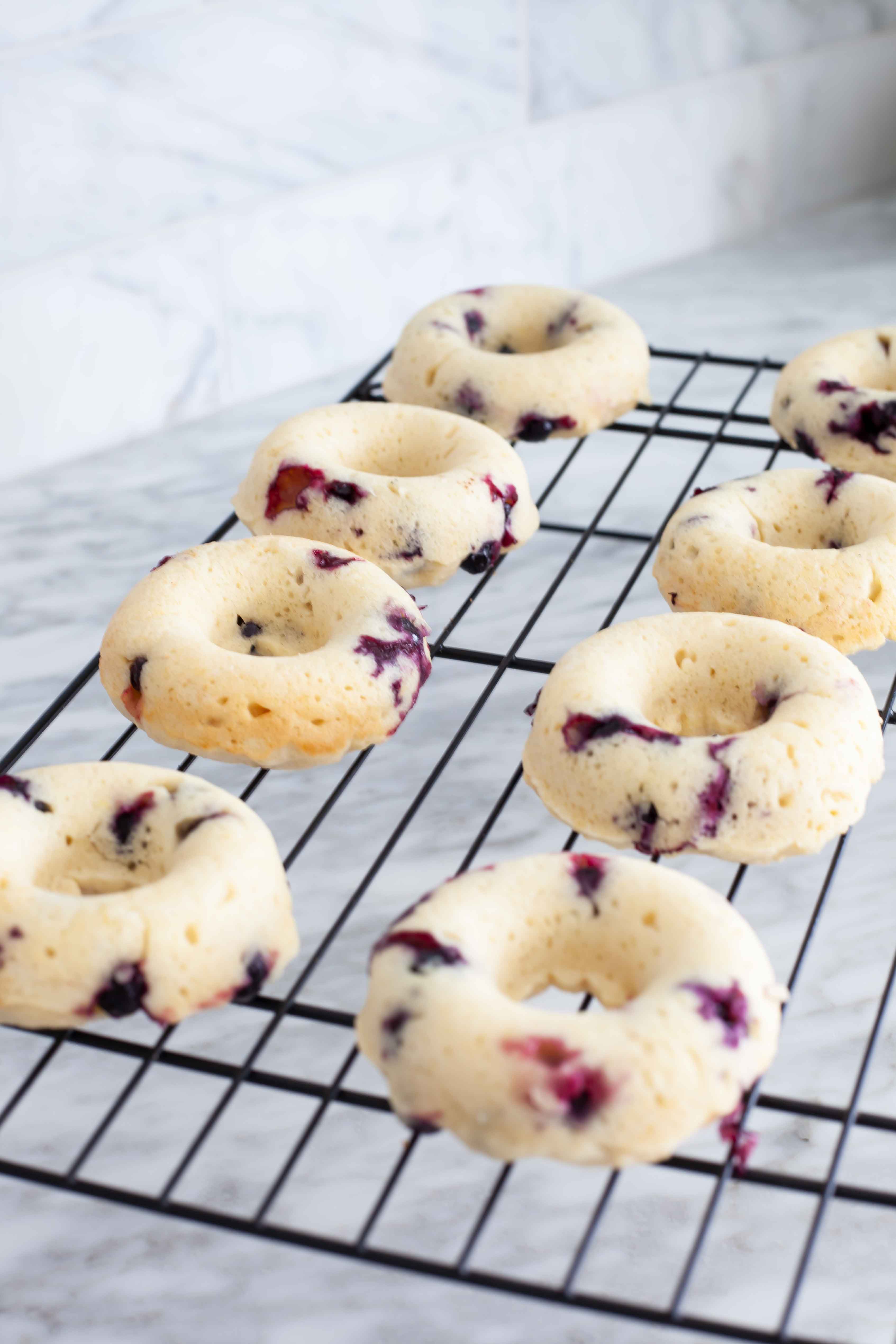 Blueberry Donuts
